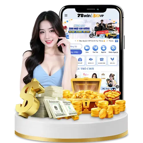 Hộp quà tặng và đồng tiền vàng, biểu tượng thưởng chào mừng cho người chơi mới tại 20vui
