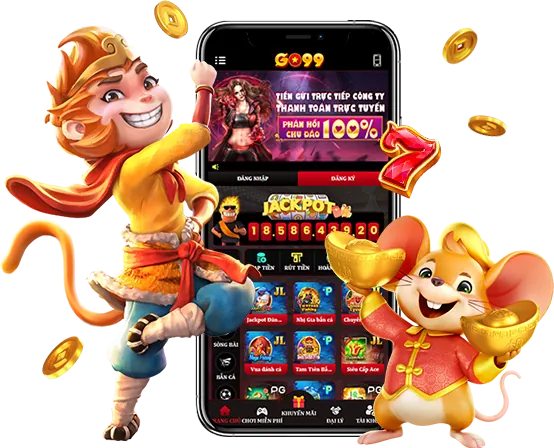 Tay người đang nạp tiền vào điện thoại với hiệu ứng tiền thưởng, tượng trưng cho thưởng nạp lại tại 20vui